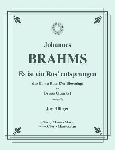 Brahms - Five Songs, Op. 41 for 4-part Trombone Ensemble