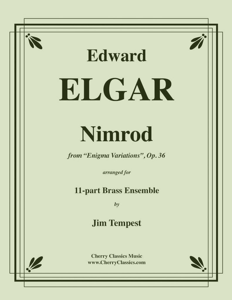 Elgar - Nimrod from Enigma Variations for Brass Ensemble - Cherry Classics Music