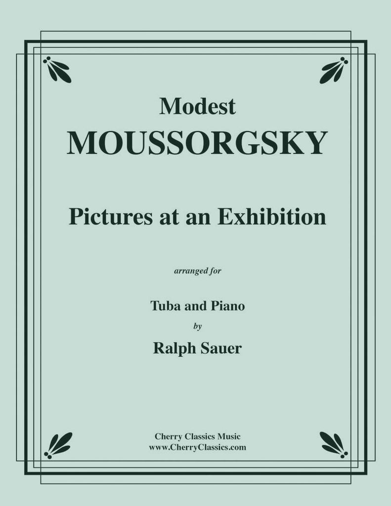 Mussorgsky - Pictures At An Exhibition for Tuba or Bass Trombone and Piano - Cherry Classics Music