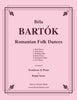 Bartok - Romanian Folk Dances for Trombone & Piano - Cherry Classics Music