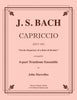 Bach - Capriccio BWV 992 “On the Departure of a Beloved Brother” for 6-part Trombone Ensemble - Cherry Classics Music
