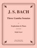 Bach - Three Gamba Sonatas for Euphonium & Piano - Cherry Classics Music