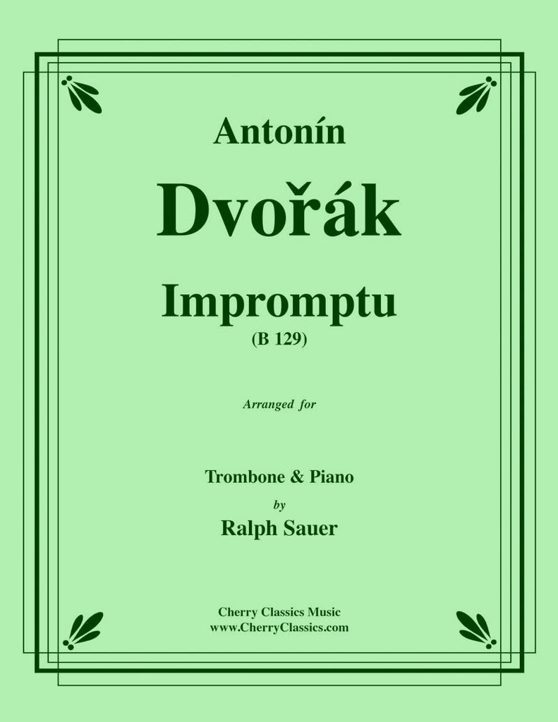 Dvorak - Impromptu for Trombone & Piano - Cherry Classics Music