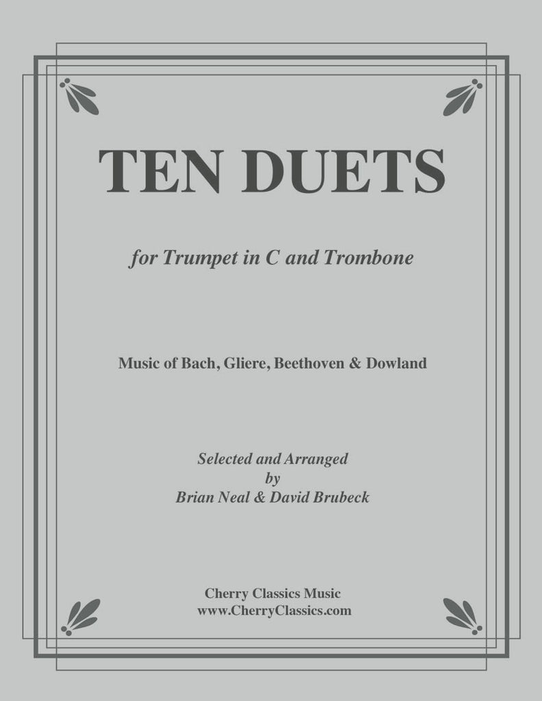 Various - Ten Duets for Trumpet and Trombone - Cherry Classics Music