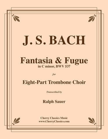 Bach - Fugue à la Gigue for 8-part Trombone Ensemble