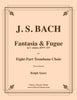 Bach - Fantasia & Fugue in C minor, BWV 537 for Eight-Part Trombone Choir - Cherry Classics Music