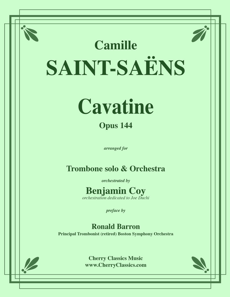 Saint-Saens - Cavatine for Trombone and Orchestra - Cherry Classics Music