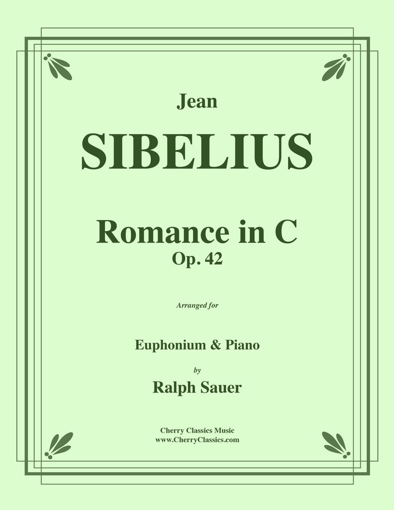 Sibelius - Romance in C, Op. 42 for Euphonium and Piano - Cherry Classics Music