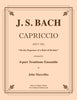 Bach - Capriccio BWV 992 “On the Departure of a Beloved Brother” for 4-part Trombone Ensemble - Cherry Classics Music