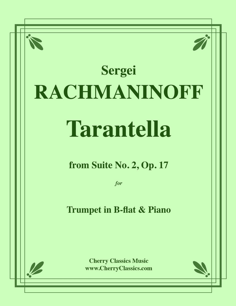 Rachmaninoff - Tarantella from Op. 17 for Trumpet & Piano - Cherry Classics Music