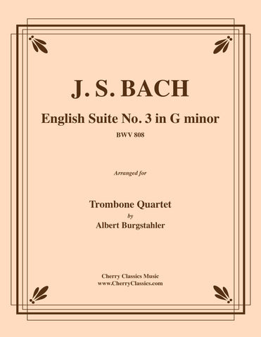 Bach - Chaconne from Partita in d minor BWV 1004 for Trombone Quartet