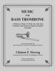 Nieweg - Music for Bass Trombone - A Reference Book of Works for Solo Bass Trombone with Orchestra, Band & Chamber Ensemble - Cherry Classics Music