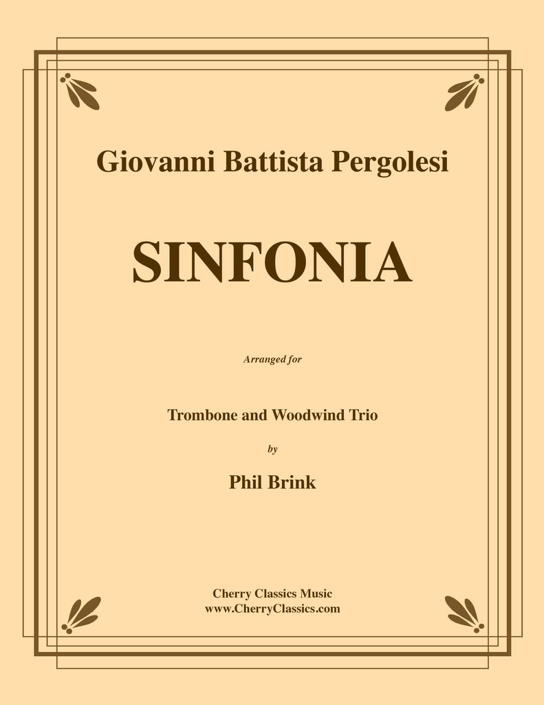 Pergolesi - Sinfonia for Trombone and Woodwind Trio - Cherry Classics Music