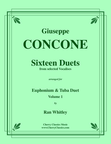 Melodious Duets from Rochut-Bordogni Etudes (1-60) - Book 1 complete for Alto and Tenor Trombone