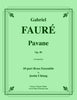 Faure - Pavane for 10-part Brass Ensemble - Cherry Classics Music