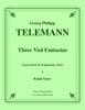 Telemann - Three Viol Fantasias for Euphonium Alone - Cherry Classics Music