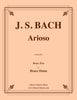 Bach - Arioso for Brass Trio - Cherry Classics Music