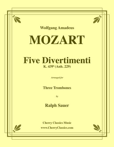 Handel - Messiah - Complete Trombone parts from Mozart arrangement