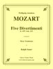 Mozart - Five Divertimenti K. 439b for Three Trombones - Cherry Classics Music
