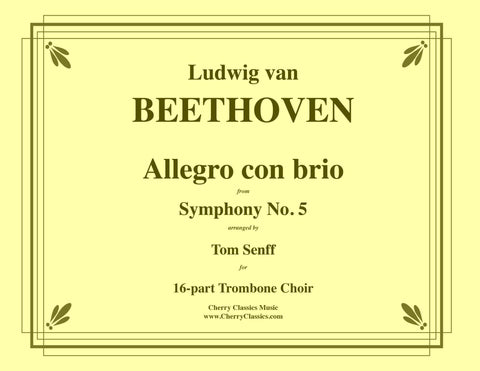 Brahms - Symphony No. 4 Finale for 12-part Trombone Choir