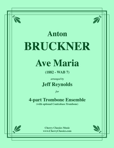 Bruckner - Um Mitternacht (At Midnight) for 5-part Trombone Ensemble