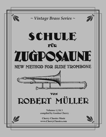 Müller - Studies, Op. 64 edited for Trombone with commentary by Benny Sluchin