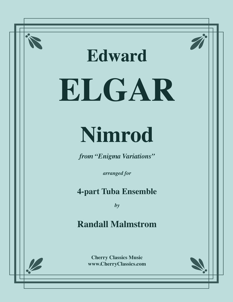 Elgar - Nimrod from Enigma Variations for 4-part Tuba Ensemble - Cherry Classics Music