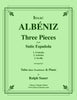 Albeniz - Three Pieces from Suite Espanola for Tuba or Bass Trombone and Piano - Cherry Classics Music