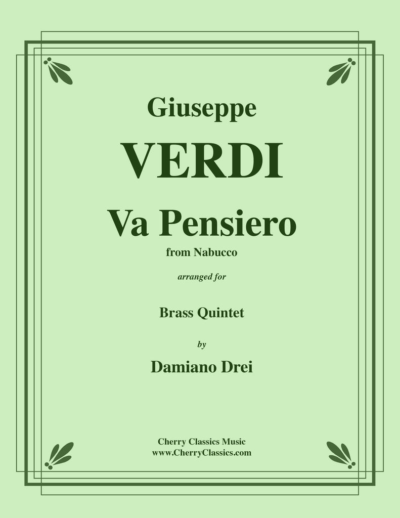 Verdi - Va Pensiero from "Nabucco" for Brass Quintet - Cherry Classics Music