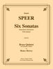 Speer - Six Sonatas for Brass Quintet - Cherry Classics Music