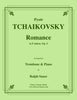 Tchaikovsky - Romance in F minor, Op. 5 for Trombone and Piano - Cherry Classics Music