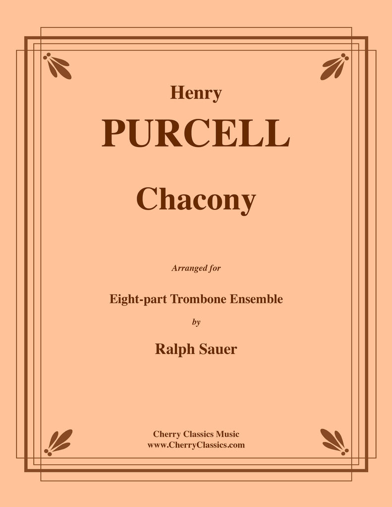 Purcell - Chacony for 8-part Trombone Ensemble - Cherry Classics Music