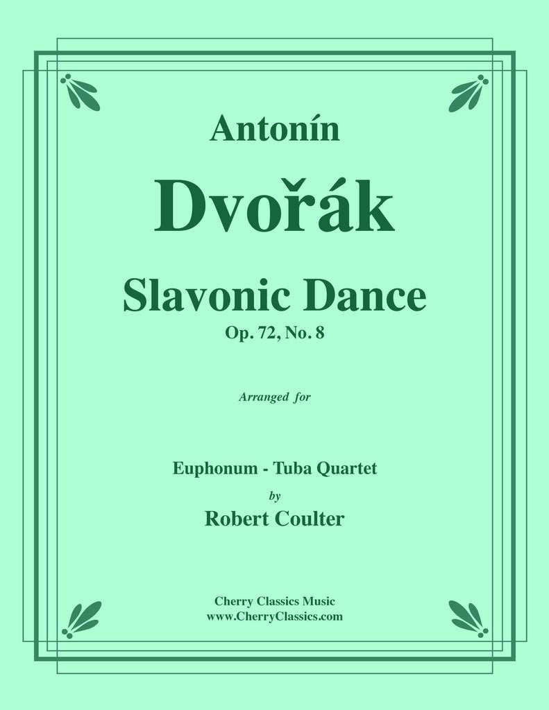 Dvorak - Slavonic Dance, Op. 72, No. 8 for Tuba Quartet - Cherry Classics Music