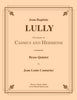 Lully - Overture to Cadmus and Hermione for Brass Quintet - Cherry Classics Music