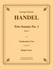 Handel - Trio Sonata No. 1 Op. 5 for Euphonium Trio