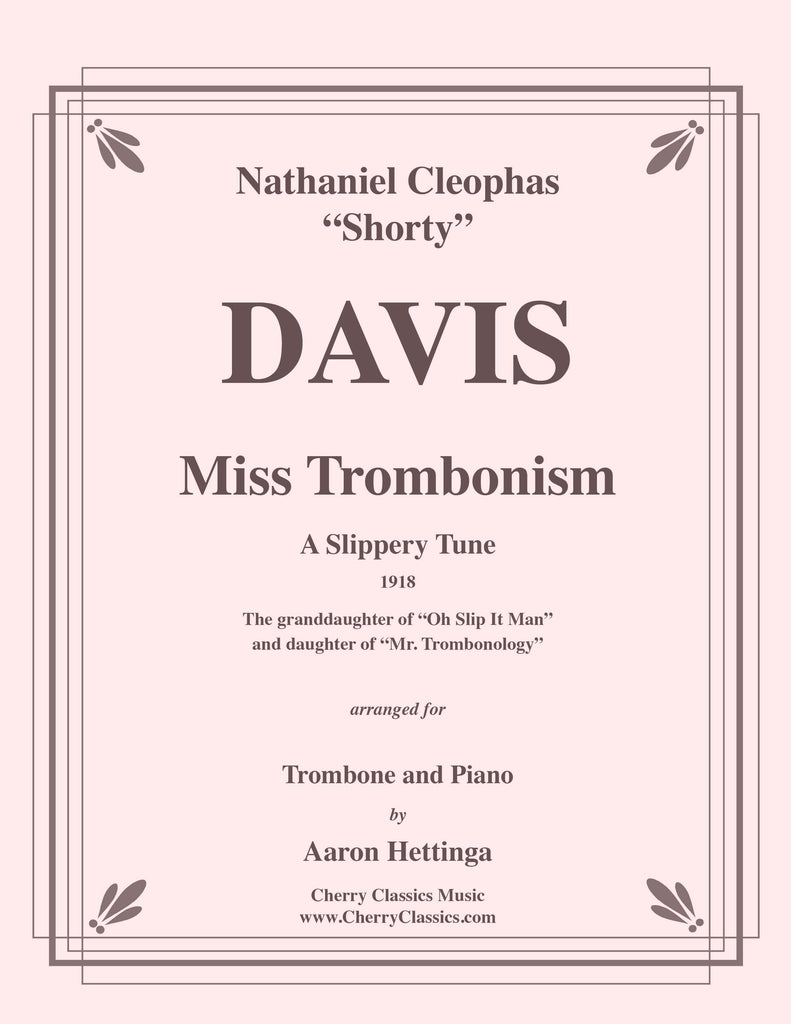 Davis - Miss Trombonism for Trombone and Piano