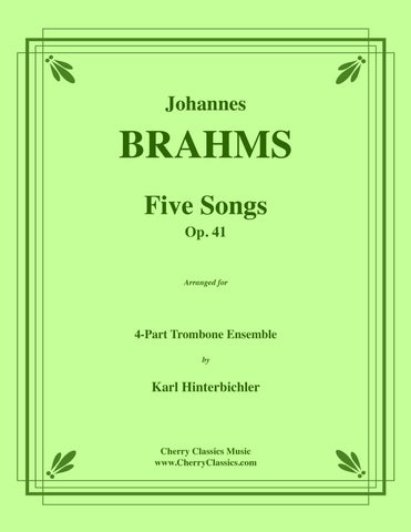 Schutz - Psalm 1 for 4-part Trombone Ensemble and Organ (or Brass Quintet)