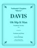 Davis - Oh Slip It Man, a Trombone Novelty with Piano accompaniment