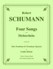 Schumann - Four Songs from Dichterliebe for Solo Trombone and Trombone Quartet