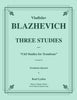 Blazhevich - Three Studies for Trombone Quartet
