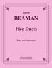 Beaman - Five Duets for Tuba and Euphonium