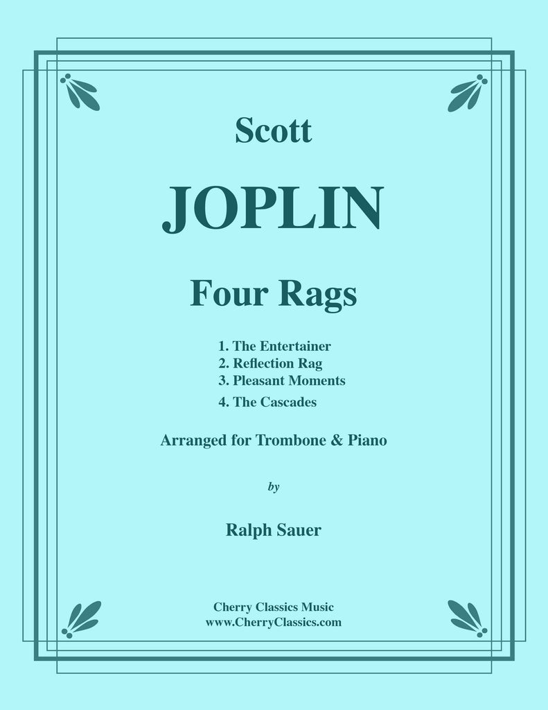 Joplin - Four Rags for Trombone and Piano