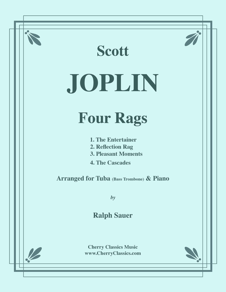 Joplin - Four Rags for Tuba (Bass Trombone) and Piano