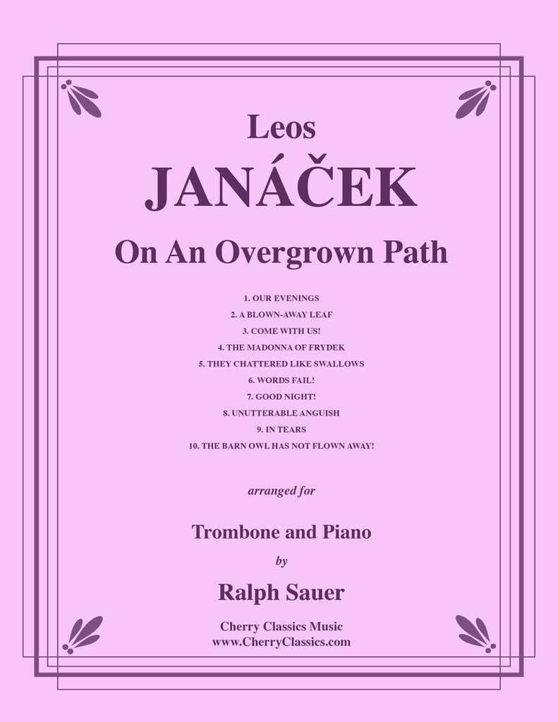 Janacek - On An Overgrown Path for Trombone and Piano