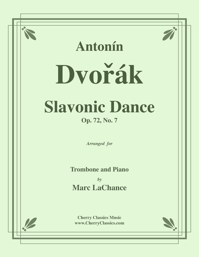 Dvorak - Slavonic Dance, Op. 72, No. 7 for Trombone and Piano