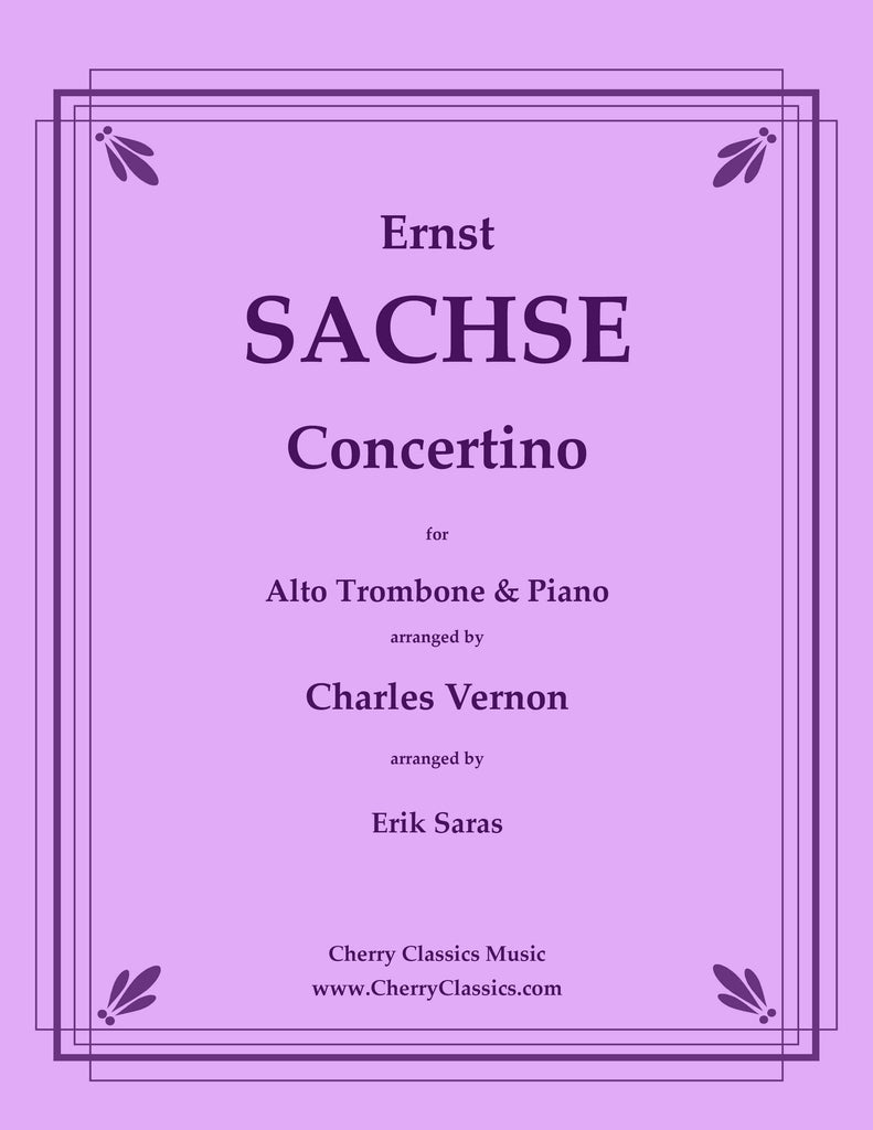 Sachse - Concertino for Alto Trombone and Piano