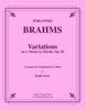 Brahms - Variations on a Theme by Haydn for Euphonium & Piano