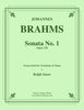 Brahms - Sonata No. 1, Op. 120 for Trombone and Piano