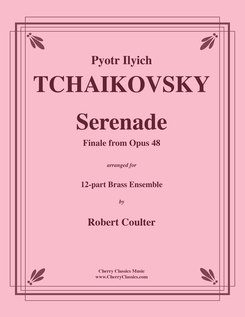 Tchaikovsky - Finale from Serenade, Op. 48 for 12-part Brass Ensemble