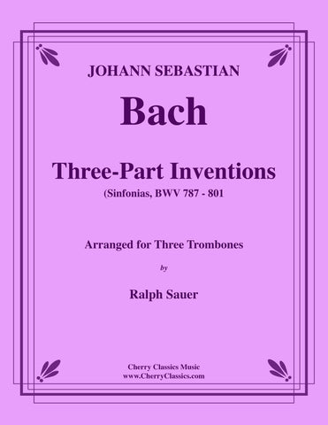Bach - School for Trombone - Inventions and Sinfonias BWV 772-801